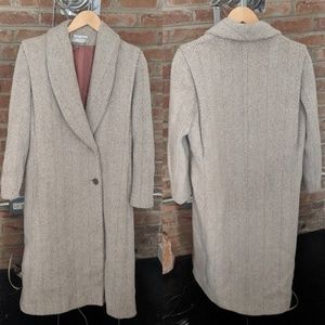 Herringbone Wool coat
